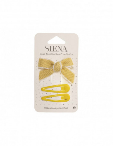 Pinza pico-pato lazo piqué + clips rana (2 uds)...