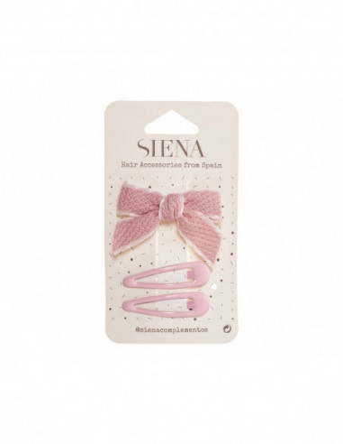 Pinza pico-pato lazo piqué + clips rana (2 uds)...