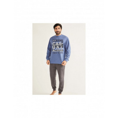 Pijama largo hombre entretiempo Casual Active de Diassi