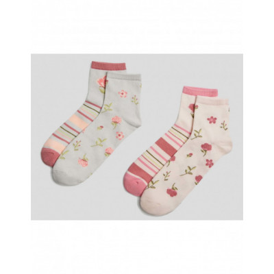 Calcetín tobillero mujer (2 pares) 12863 de Ysabel Mora