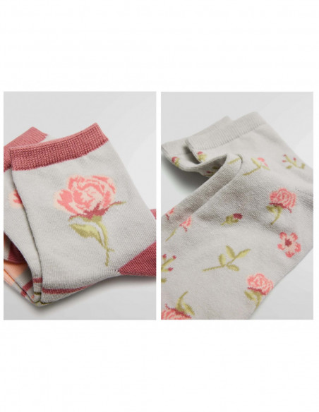 Calcetín tobillero mujer (2 pares) 12863 de Ysabel Mora