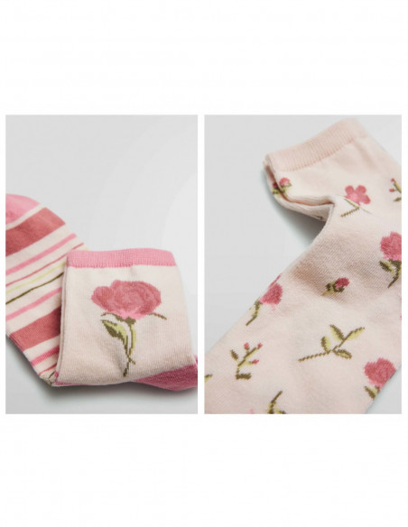 Calcetín tobillero mujer (2 pares) 12863 de Ysabel Mora