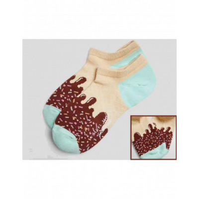 Calcetín invisible mujer Chocolate de Ysabel Mora