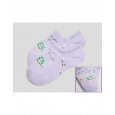 Calcetín invisible infantil Glup glup de Ysabel Mora