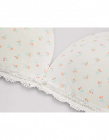 Sujetador juvenil sin aros con relleno copa A...