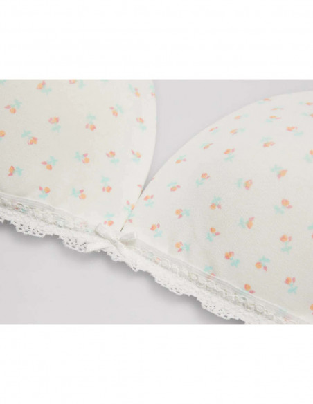 Sujetador juvenil sin aros con relleno copa A 18829 de Ysabel Mora