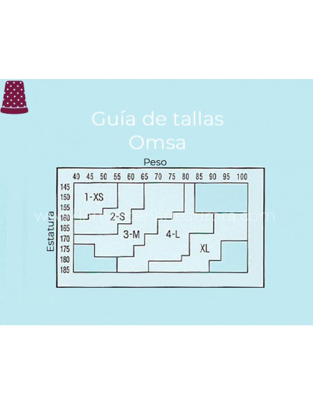 Panty SILHOUETTE modellante 15 DEN de Omsa - 3 colores