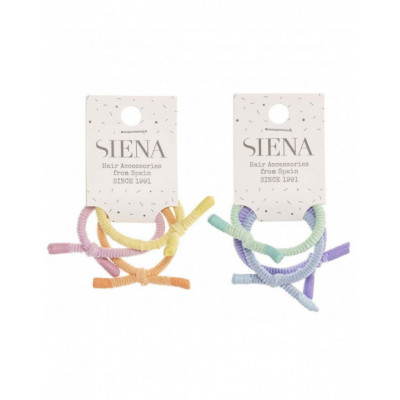 Packs 3 coleteros rizados y anudados de Siena