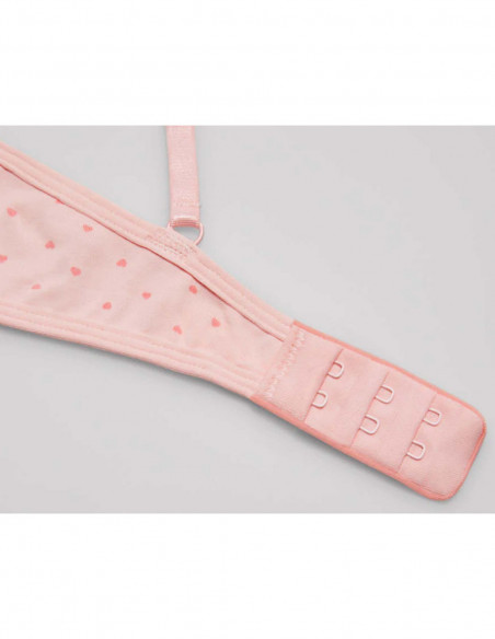 Sujetador juvenil sin aros con relleno copa A 18834 de Ysabel Mora