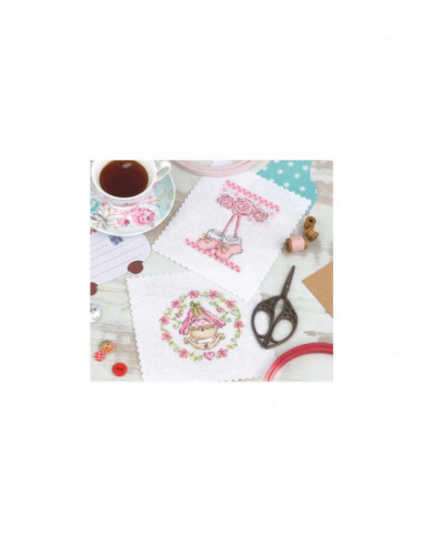 Revista I love Bebé a punto de cruz nº 1