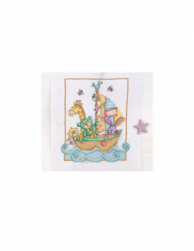 Revista I love Bebé a punto de cruz nº 1