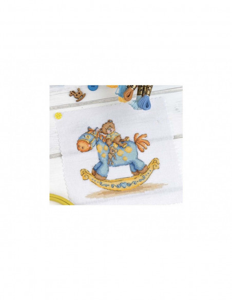 Revista I love Bebé a punto de cruz nº 1