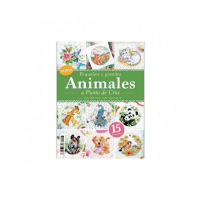 Revista Pequeños y grandes animales a punto de cruz nº 1