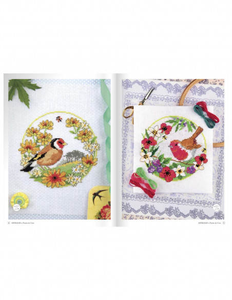 Revista Pequeños y grandes animales a punto de cruz nº 1