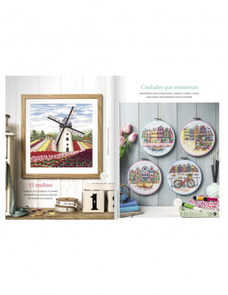 Revista Maravillosos cuadros a punto de cruz nº 1