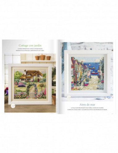 Revista Maravillosos cuadros a punto de cruz nº 1