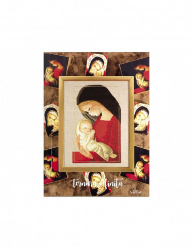 La magia de la Navidad, cuadros a punto de cruz...