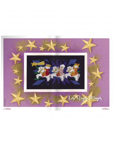 La magia de la Navidad, cuadros a punto de cruz nº 1