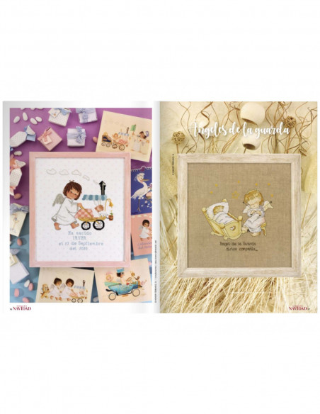 La magia de la Navidad, cuadros a punto de cruz nº 1