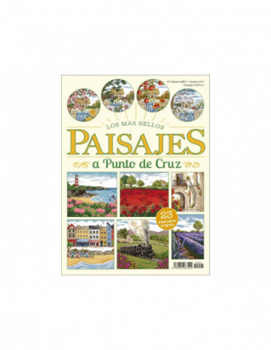 Revista Los más bellos paisajes a punto de cruz nº 1