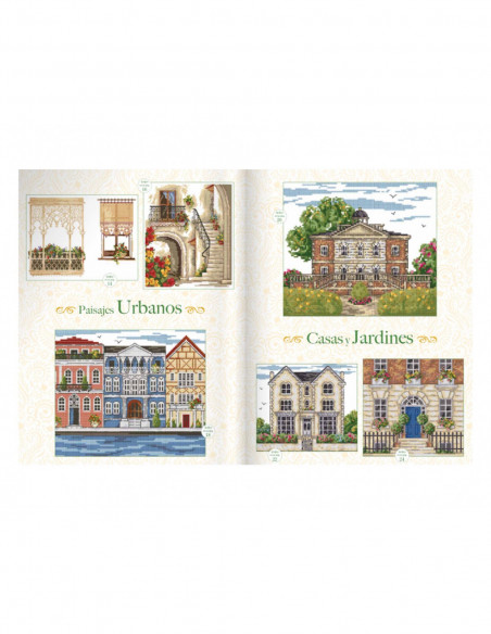 Revista Los más bellos paisajes a punto de cruz nº 1