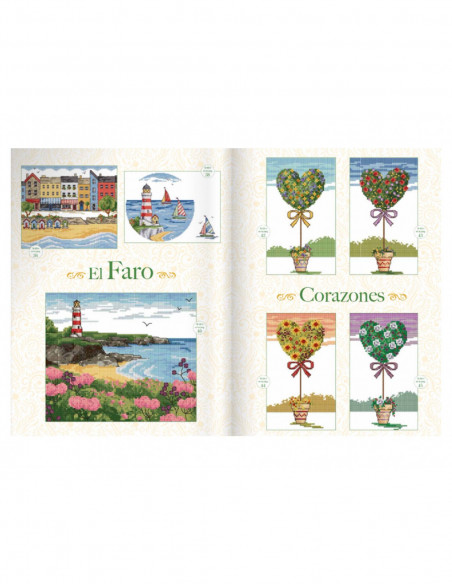 Revista Los más bellos paisajes a punto de cruz nº 1