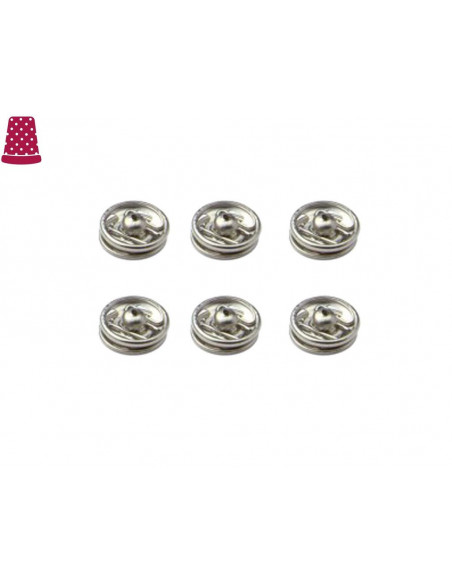 Broche presión automático metálico 21mm (4 uds) de Koh-i-noor - varios colores