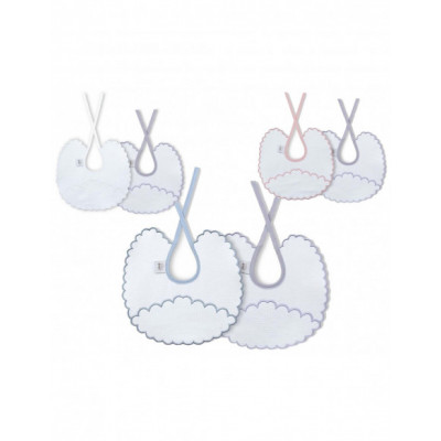 Babero para bordar R3 (2 uds) de Interbaby - varios colores