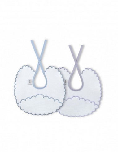 Babero para bordar R3 (2 uds) de Interbaby - varios colores