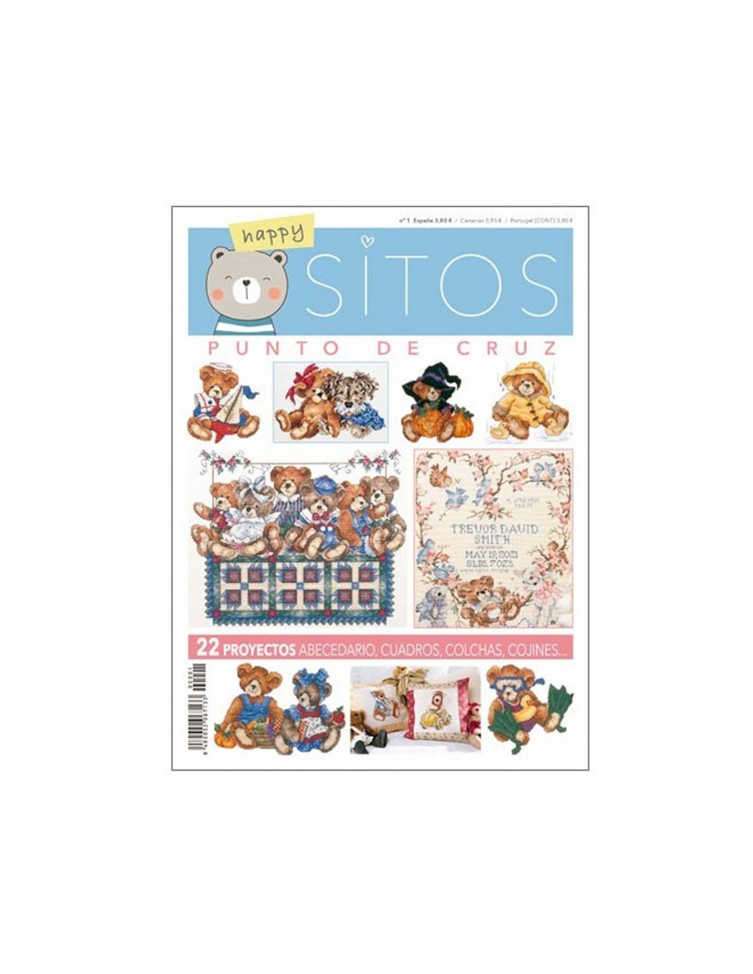 Revista Ositos punto de cruz nº 1