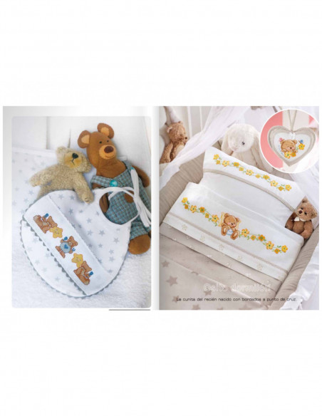 Revista Recién nacido punto de cruz nº 1