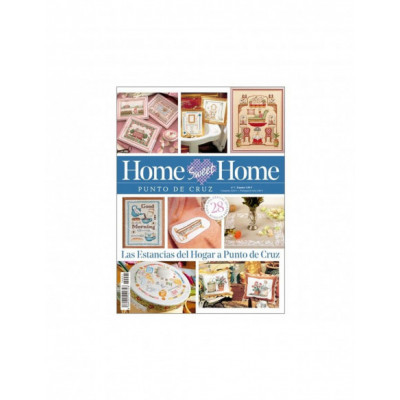 Revista Home sweet home punto de cruz nº 1