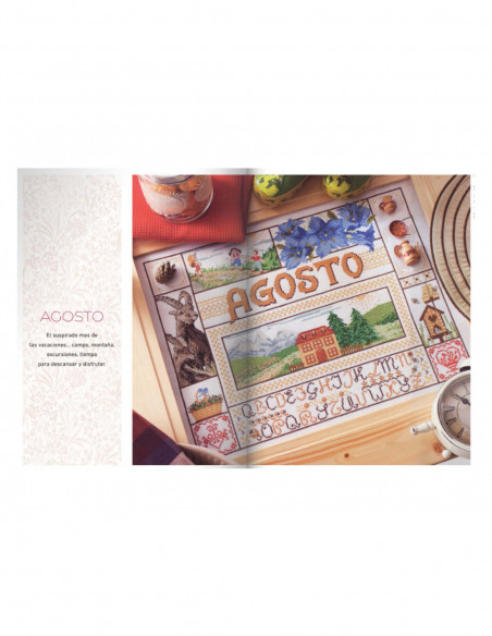 Revista 12 meses a punto de cruz nº 1