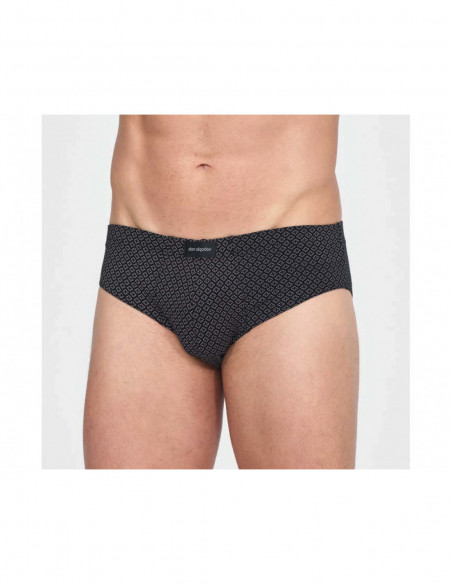 Slip hombre algodón fantasía S0301 Don Algodón - NEGRO