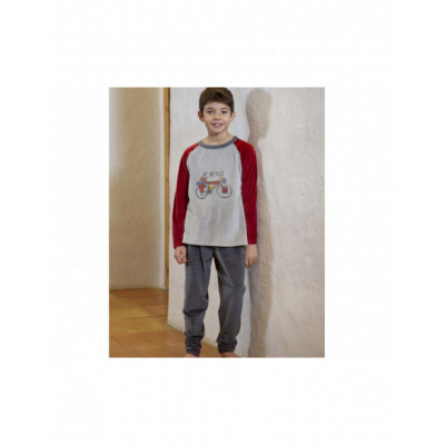 Pijama juvenil invierno polar 3607 de Muslher