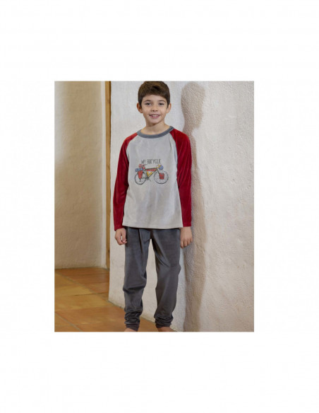 Pijama juvenil invierno polar 3607 de Muslher