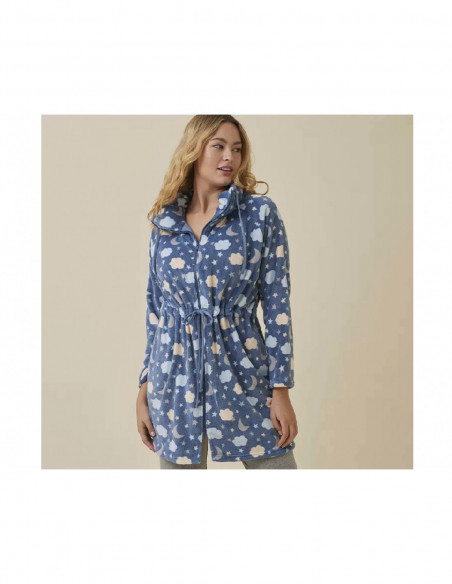 Bata corta mujer con cremallera N14224 de Promise