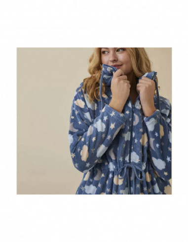 Bata corta mujer con cremallera N14224 de Promise