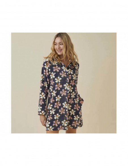 Bata corta mujer con botones N14314 de Promise