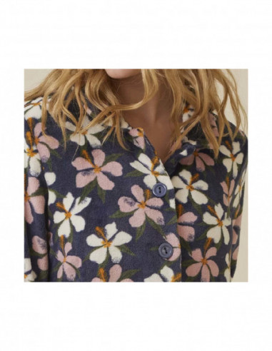 Bata corta mujer con botones N14314 de Promise