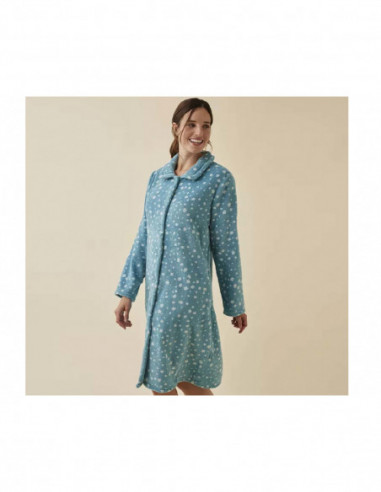 Bata larga mujer con botones N14384 de Promise