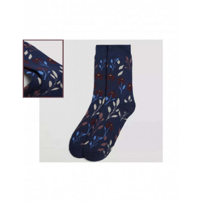 Calcetín mujer termal rizo Floral de Ysabel Mora