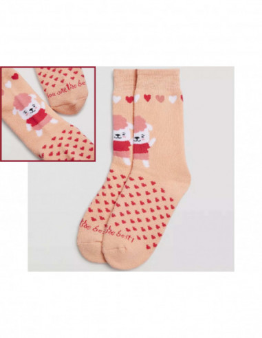 Calcetín juvenil termal rizo You are the best...