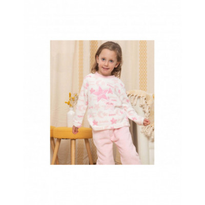 Pijama largo infantil coralina Sweet dreams de Kinanit