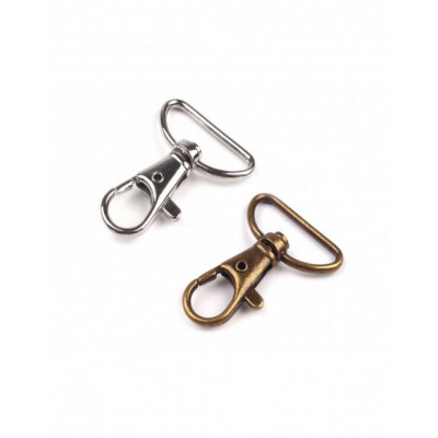 Mosquetón 40mm (hueco correa 25cmm) - varios colores