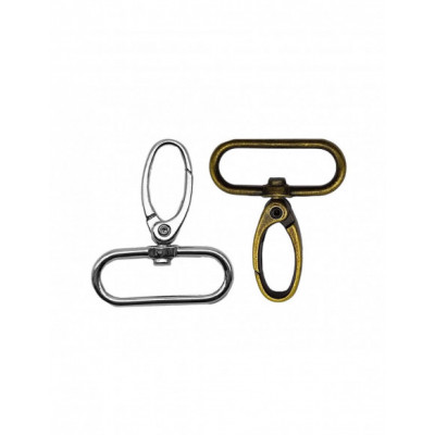 Mosquetón 41mm (hueco correa 33cm) - varios colores