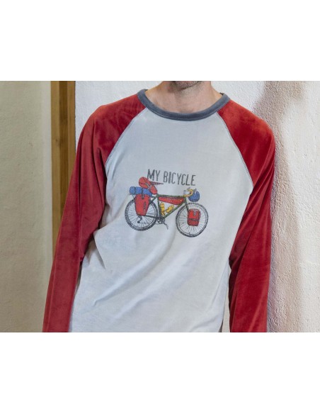 Pijama polar hombre 235610 de Mulsher