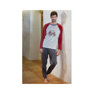 Pijama polar hombre 235610 de Mulsher