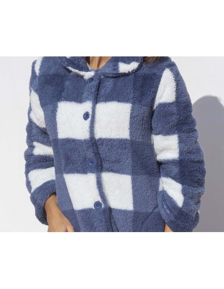 Bata larga mujer sherpa Marino 8608 de Muslher