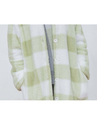 Bata larga mujer sherpa Pistacho 8608 de Muslher